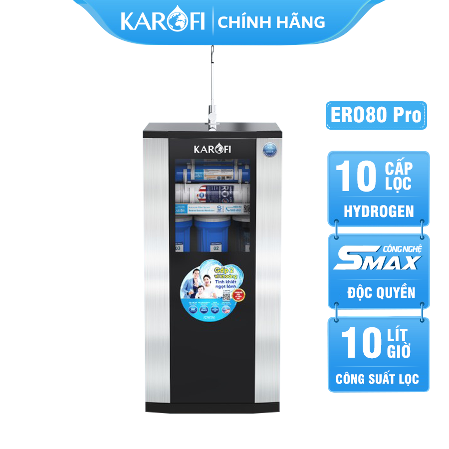 Máy lọc nước Karofi ERO80 Pro