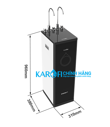 Thông số kỹ thuật máy lọc nước Karofi O-D138