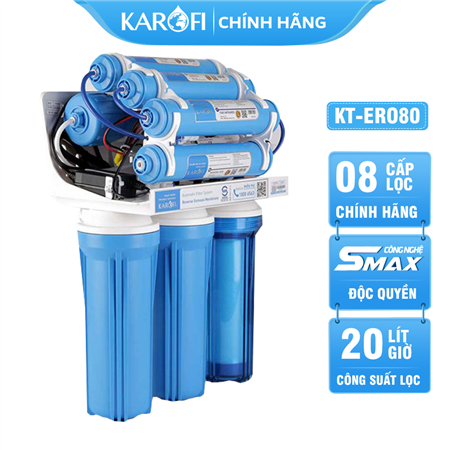 Máy lọc nước Karofi KT-ERO80 8 lõi lọc 