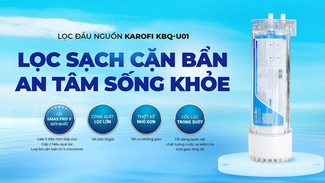 Lọc đầu nguồn Karofi KBQ-U01