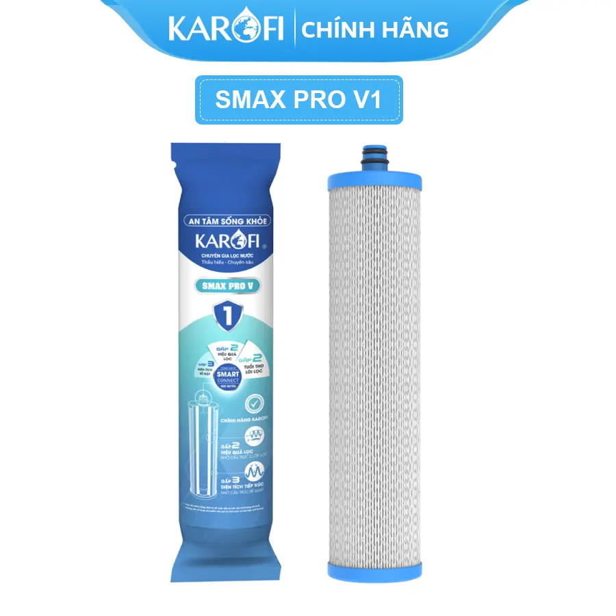 Lõi lọc thô Karofi SMAX PRO V1 - Lõi lọc số 1