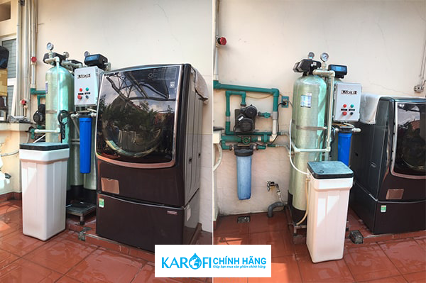 Máy lọc nước đầu nguồn Karofi KTF-333C - Cột FRP