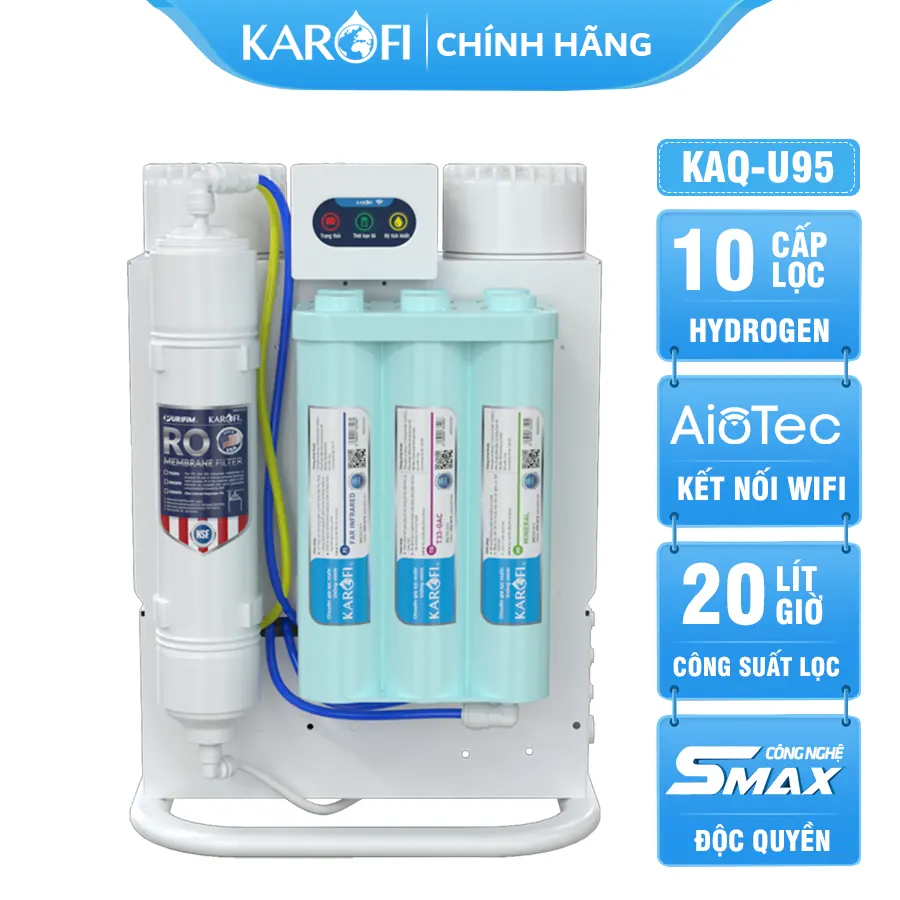 Máy lọc nước Karofi KAQ-U95 