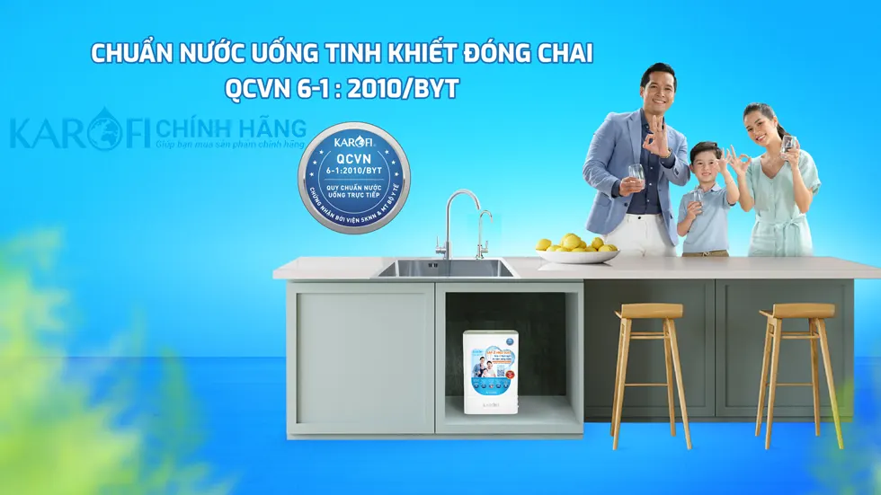 Máy lọc nước Karofi KAQ-U98 Pro