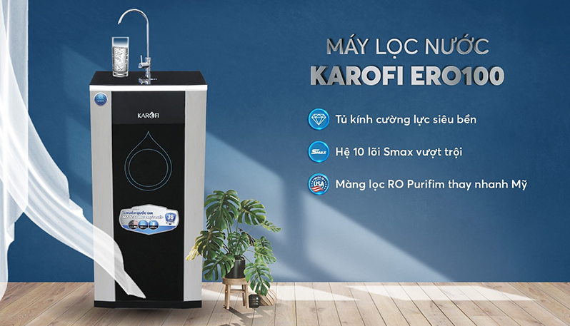 Video giới thiệu máy lọc nước Karofi ERO100