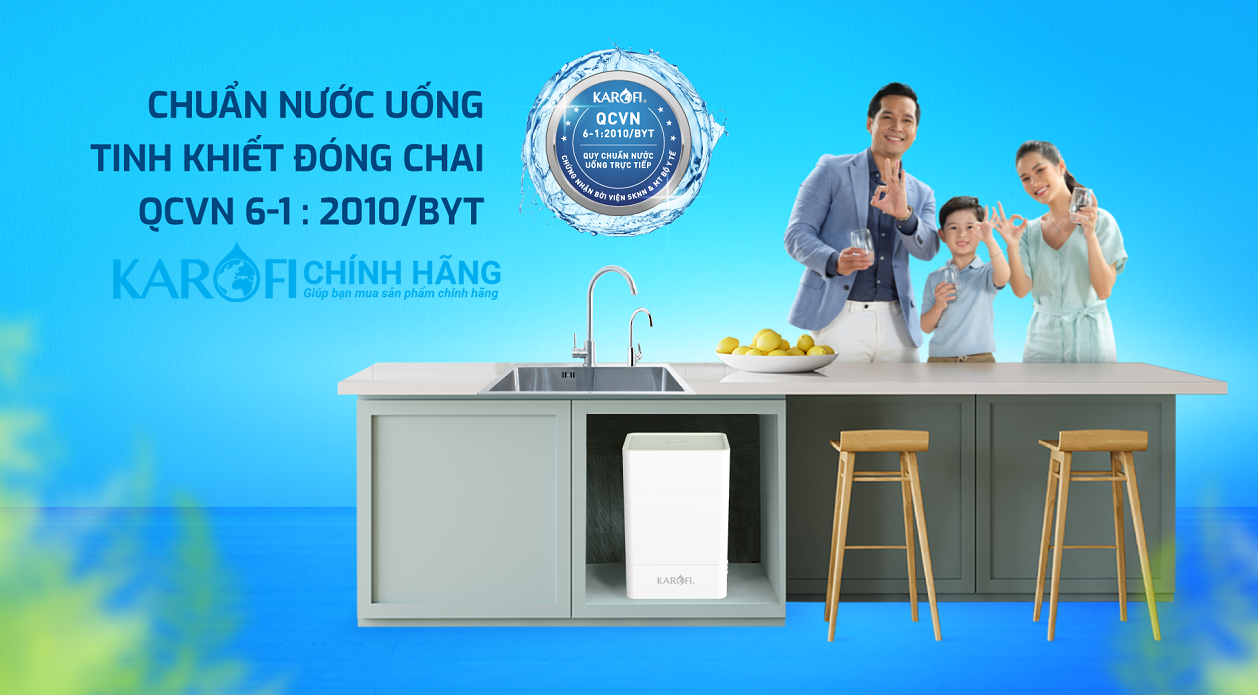 Máy lọc nước Karofi KAQ-U65