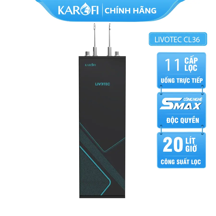 Máy lọc nước Karofi Livotec CL36 - 11 LÕI 