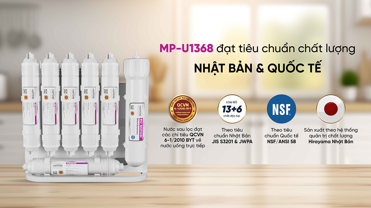 Máy lọc nước mutosi MP-U1368