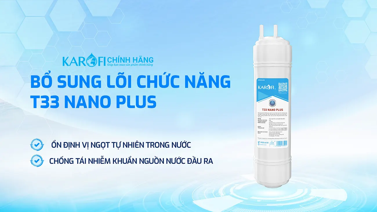 Máy lọc nước nóng lạnh Hydro-ion kiềm Karofi KAE-S88 PROMAX 