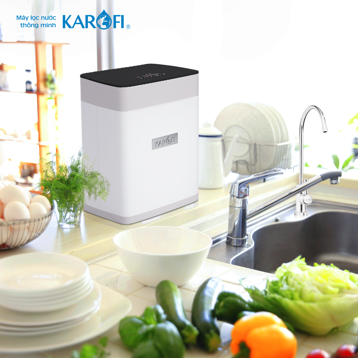 Máy lọc nước RO Karofi