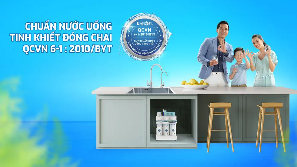 Máy lọc nước Karofi KAQ-U50K 