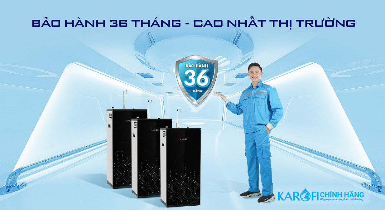 Máy lọc nước nóng lạnh Karofi KAD-D59