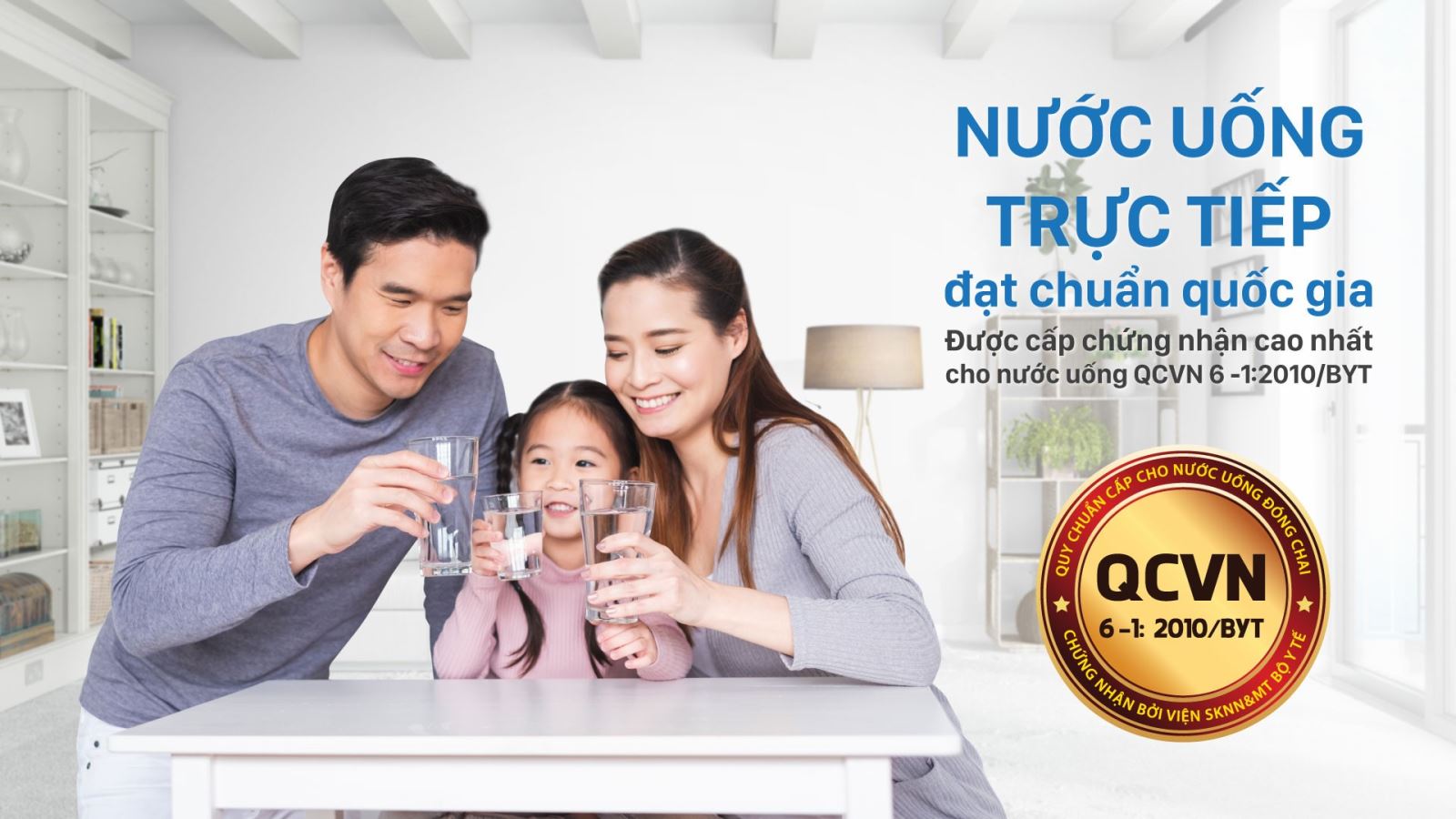 chuẩn nước uống trực tiếp máy Karofi O-H128